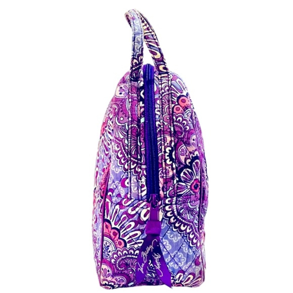 ***SOLD***Vera Bradley Lunch Bunch Bag in Lilac Tapestry Insulated Quilted - Picture 3 of 14